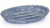 S.V.I.S. Design MYDELNICZKA 15 CM ORION BASIC - FINGER-PAINTING, NIEBIESKO-SZARY, LAKIER MATOWY
